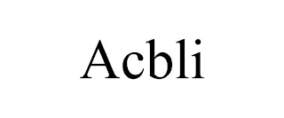 ACBLI