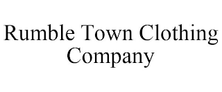 RUMBLE TOWN CLOTHING COMPANY