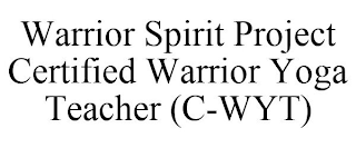 WARRIOR SPIRIT PROJECT CERTIFIED WARRIOR YOGA TEACHER (C-WYT)