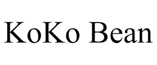 KOKO BEAN