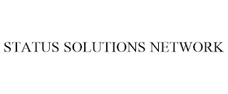 STATUS SOLUTIONS NETWORK