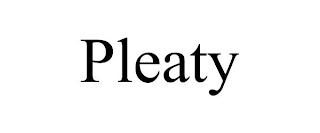 PLEATY