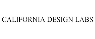 CALIFORNIA DESIGN LABS