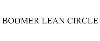 BOOMER LEAN CIRCLE