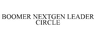 BOOMER NEXTGEN LEADER CIRCLE