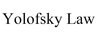 YOLOFSKY LAW