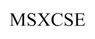 MSXCSE