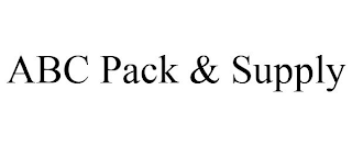 ABC PACK & SUPPLY