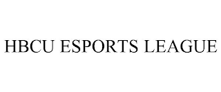 HBCU ESPORTS LEAGUE