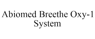 ABIOMED BREETHE OXY-1 SYSTEM