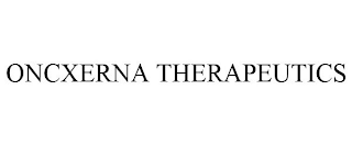 ONCXERNA THERAPEUTICS