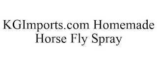 KGIMPORTS.COM HOMEMADE HORSE FLY SPRAY