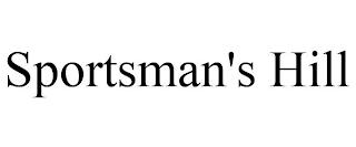 SPORTSMAN'S HILL