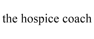 THE HOSPICE COACH