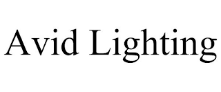 AVID LIGHTING