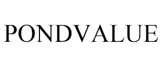 PONDVALUE