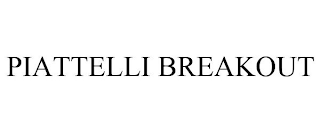 PIATTELLI BREAKOUT