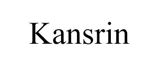 KANSRIN