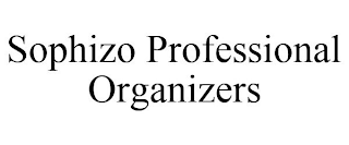 SOPHIZO PROFESSIONAL ORGANIZERS