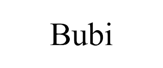 BUBI