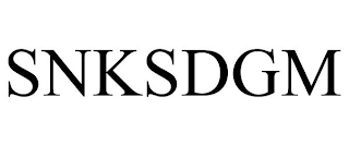 SNKSDGM