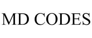 MD CODES