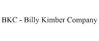 BKC - BILLY KIMBER COMPANY