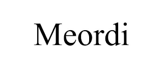 MEORDI