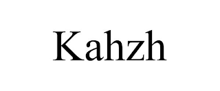 KAHZH