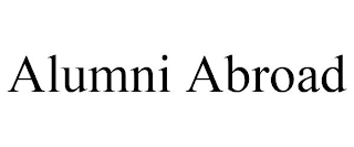 ALUMNI ABROAD