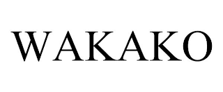 WAKAKO