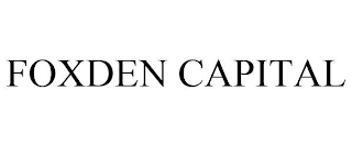 FOXDEN CAPITAL