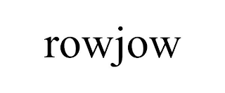 ROWJOW