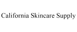 CALIFORNIA SKINCARE SUPPLY