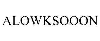ALOWKSOOON