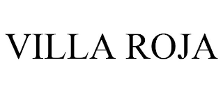 VILLA ROJA