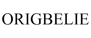 ORIGBELIE