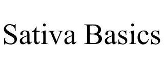 SATIVA BASICS