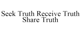 SEEK TRUTH RECEIVE TRUTH SHARE TRUTH