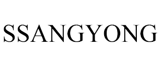 SSANGYONG