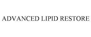 ADVANCED LIPID RESTORE