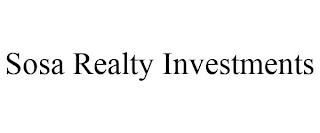 SOSA REALTY INVESTMENTS