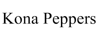 KONA PEPPERS