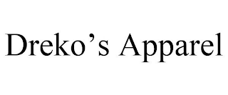 DREKO'S APPAREL
