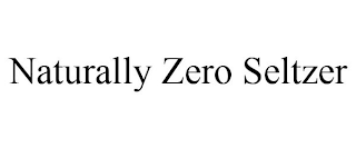 NATURALLY ZERO SELTZER