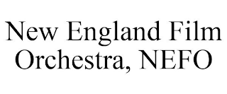 NEW ENGLAND FILM ORCHESTRA, NEFO