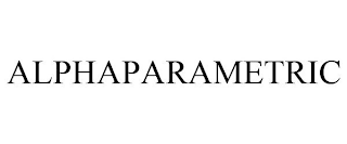 ALPHAPARAMETRIC