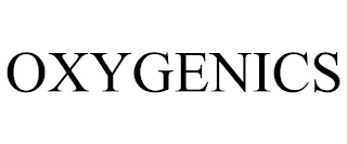 OXYGENICS