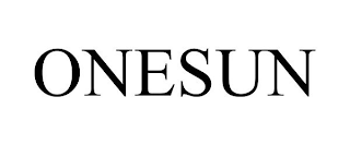 ONESUN