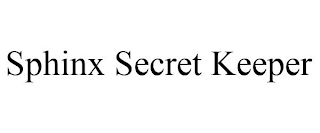 SPHINX SECRET KEEPER